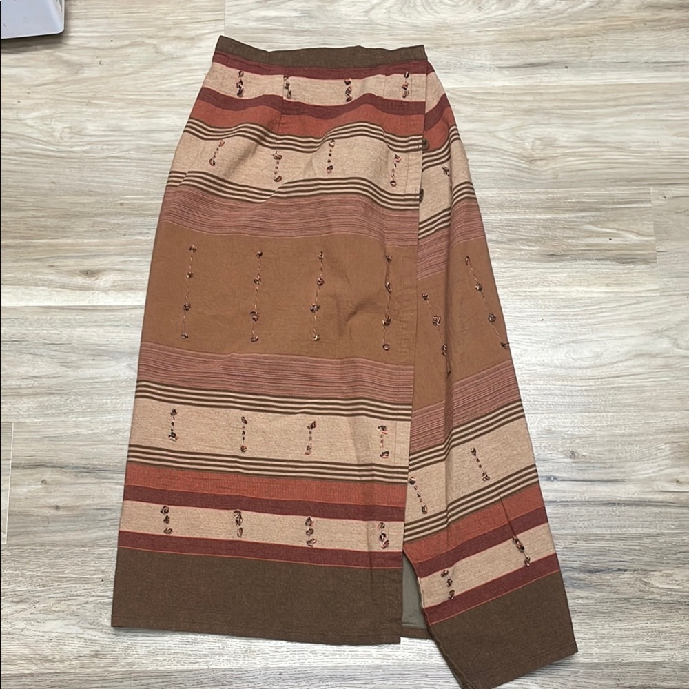 Vintage Western/Boho Maxi Skirt